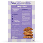 3-Pack Oatey Raisin Cookie Mix with real oats and juicy raisins