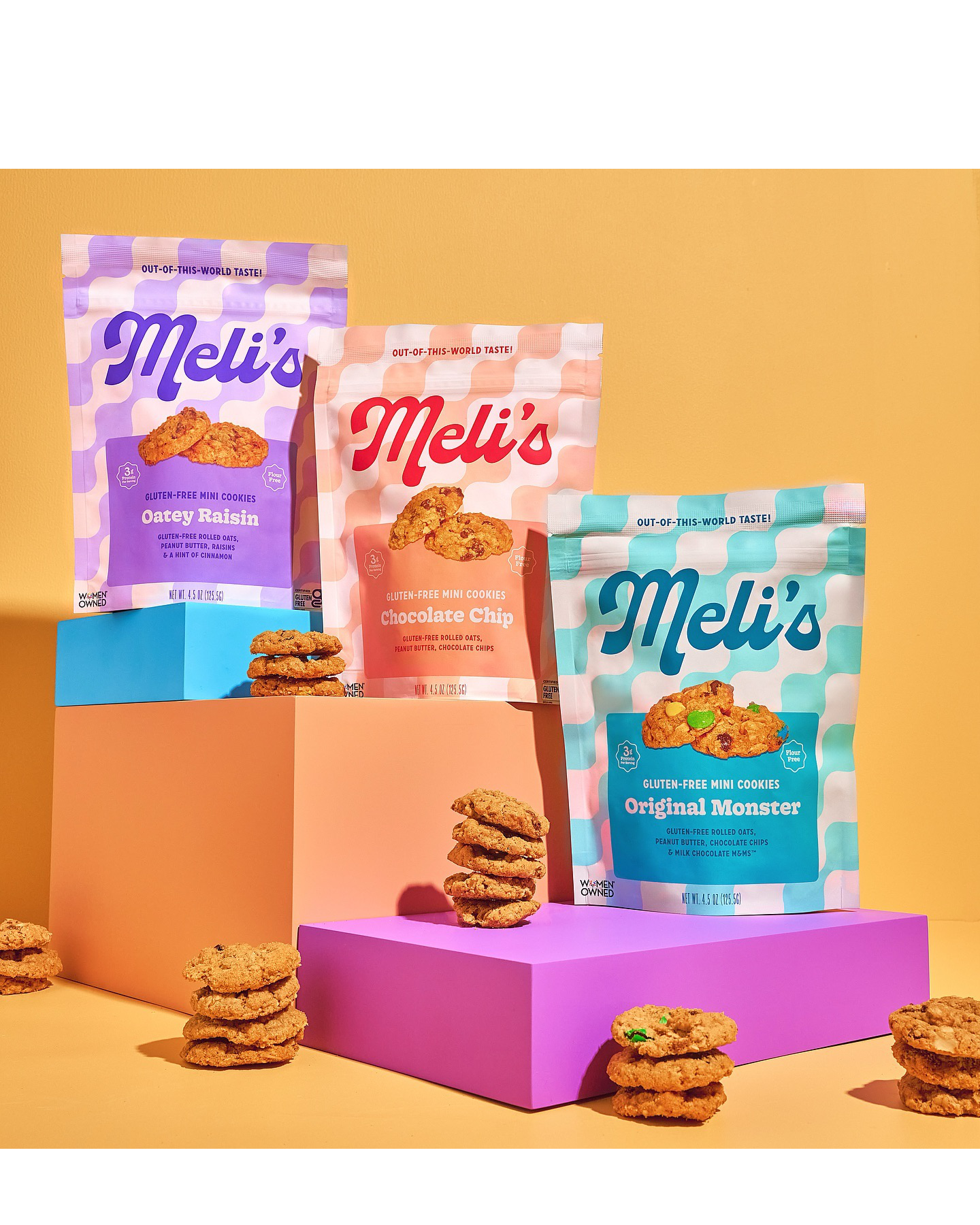 Variety Pack Minis - OG Monster, Chocolate Chip, Rainbow Chip 3-Pack