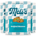 Original Monster Mini Cookies 6-Pack – gluten-free bite-size snacks by Meli’s