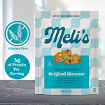 Buy gluten-free Monster Mini Cookies – protein-packed mini treats perfect for snacking