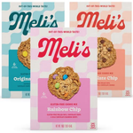 Gluten-free monster cookie variety pack with chocolate chip and rainbow chip