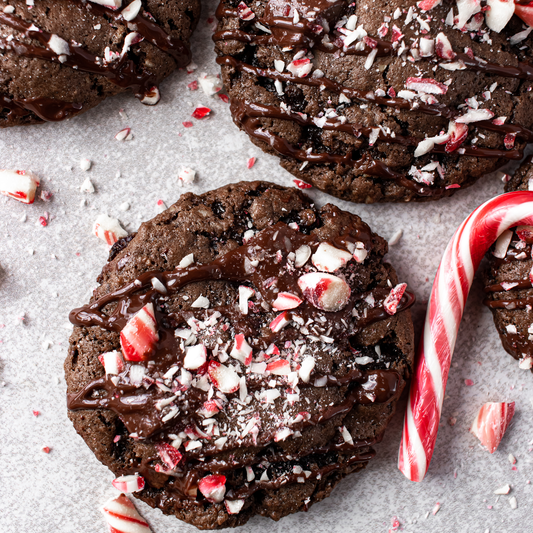 Vegan, Gluten-Free & Loaded with Chocolate: Triple Peppermint Cookies