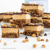 Chewy, Chocolatey Peanut Butter Bars