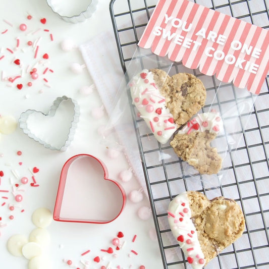 “Homemade gluten-free Valentine’s heart cookies – perfect romantic dessert idea”