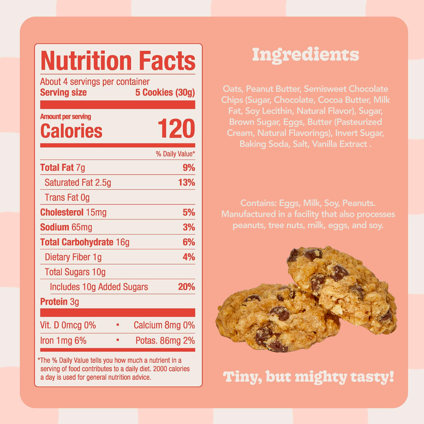 Chocolate Chip Mini Cookies 3-Pack