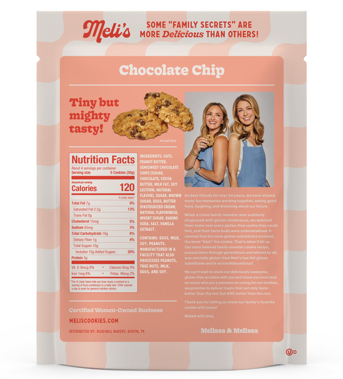Chocolate Chip Mini Cookies 3-Pack