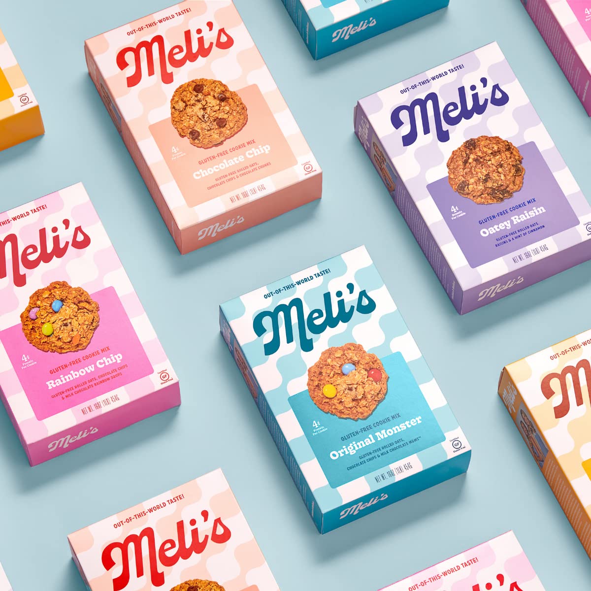 Variety Pack - OG Monster, Chocolate Chip, Rainbow Chip 3-Pack