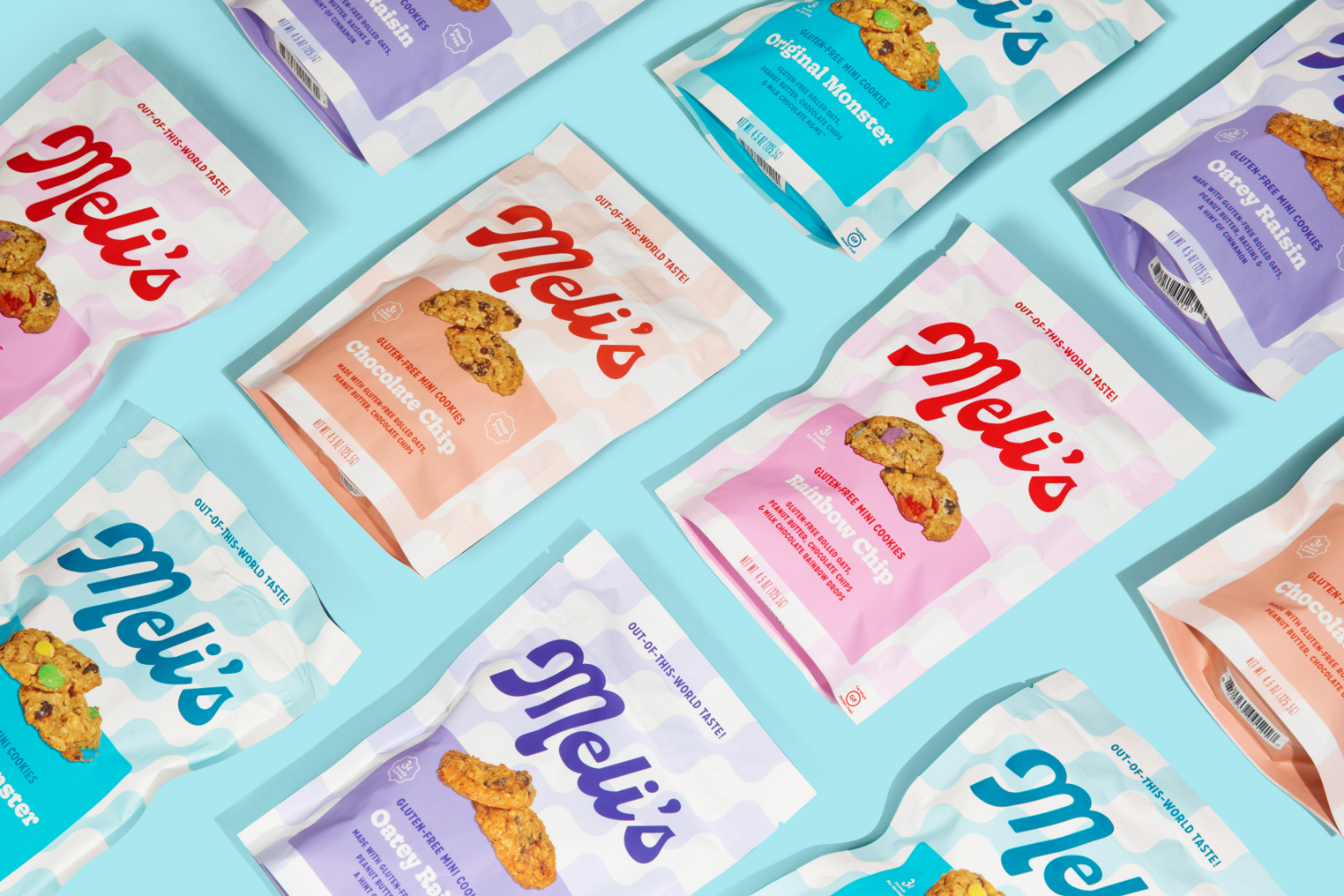 Oatey Raisin Mini Cookies 3-Pack