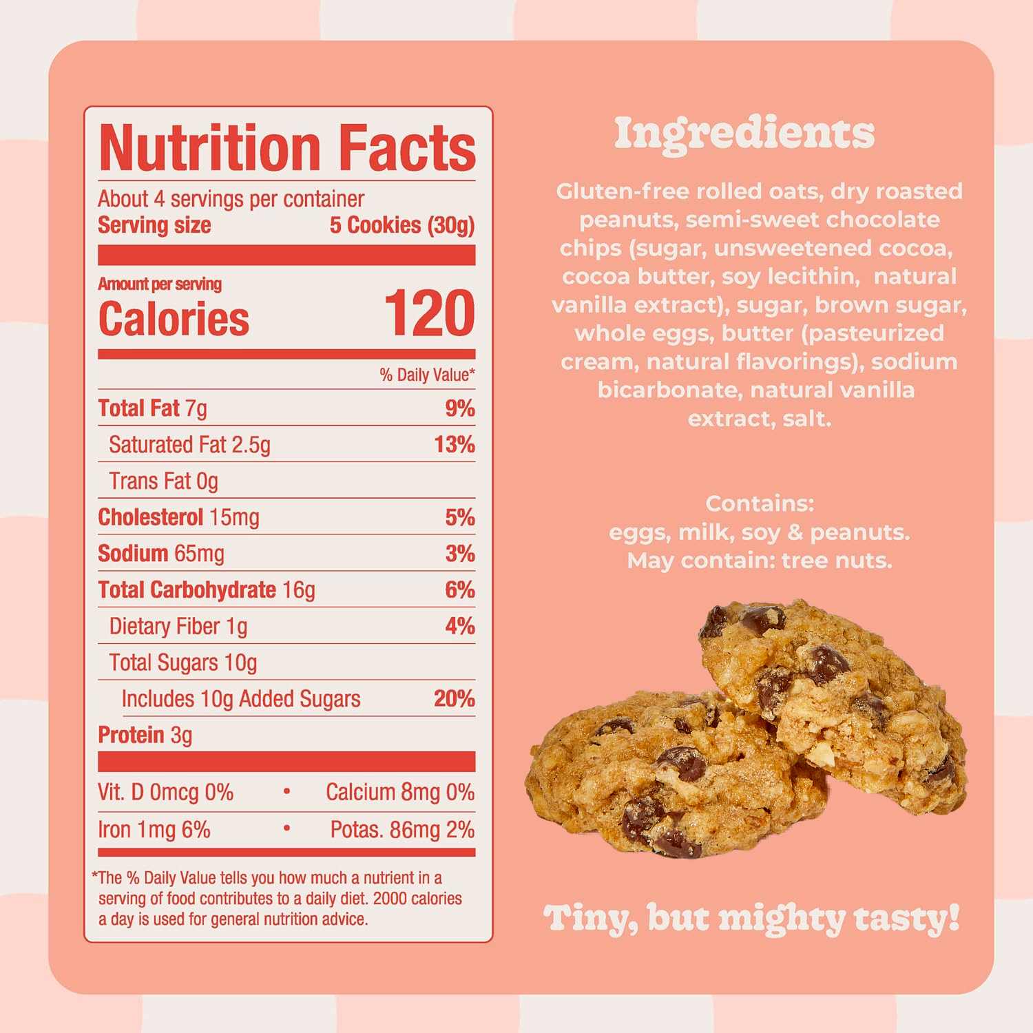 Chocolate Chip Mini Cookies 3-Pack