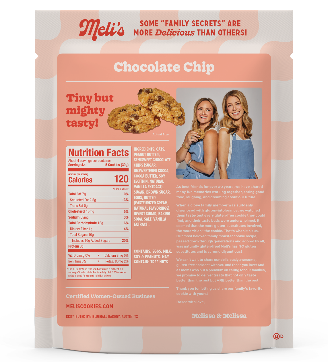 Chocolate Chip Mini Cookies 3-Pack