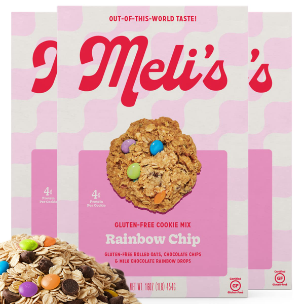 Rainbow Chip Cookie Mix 3‑Pack | High‑Protein Monster Cookies