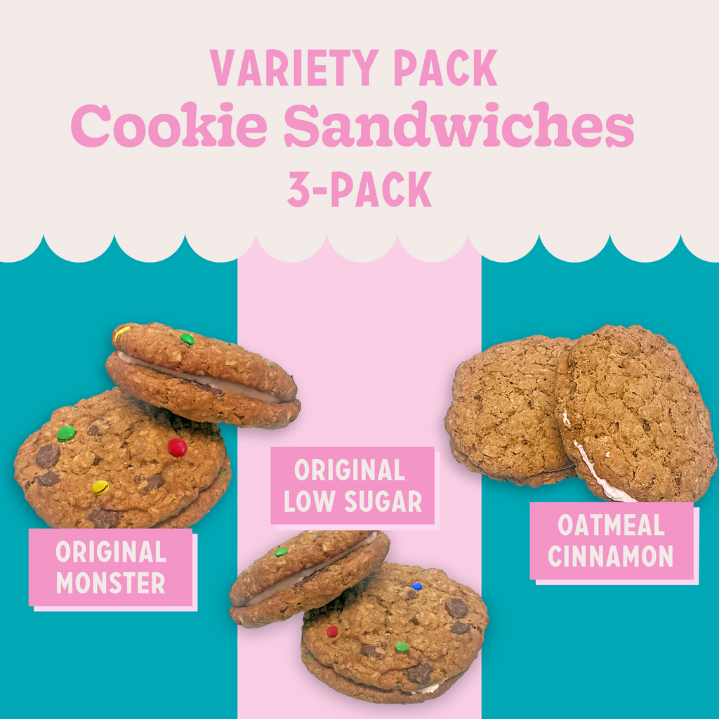 Variety Pack Cookie Sandwiches - 3 Pack