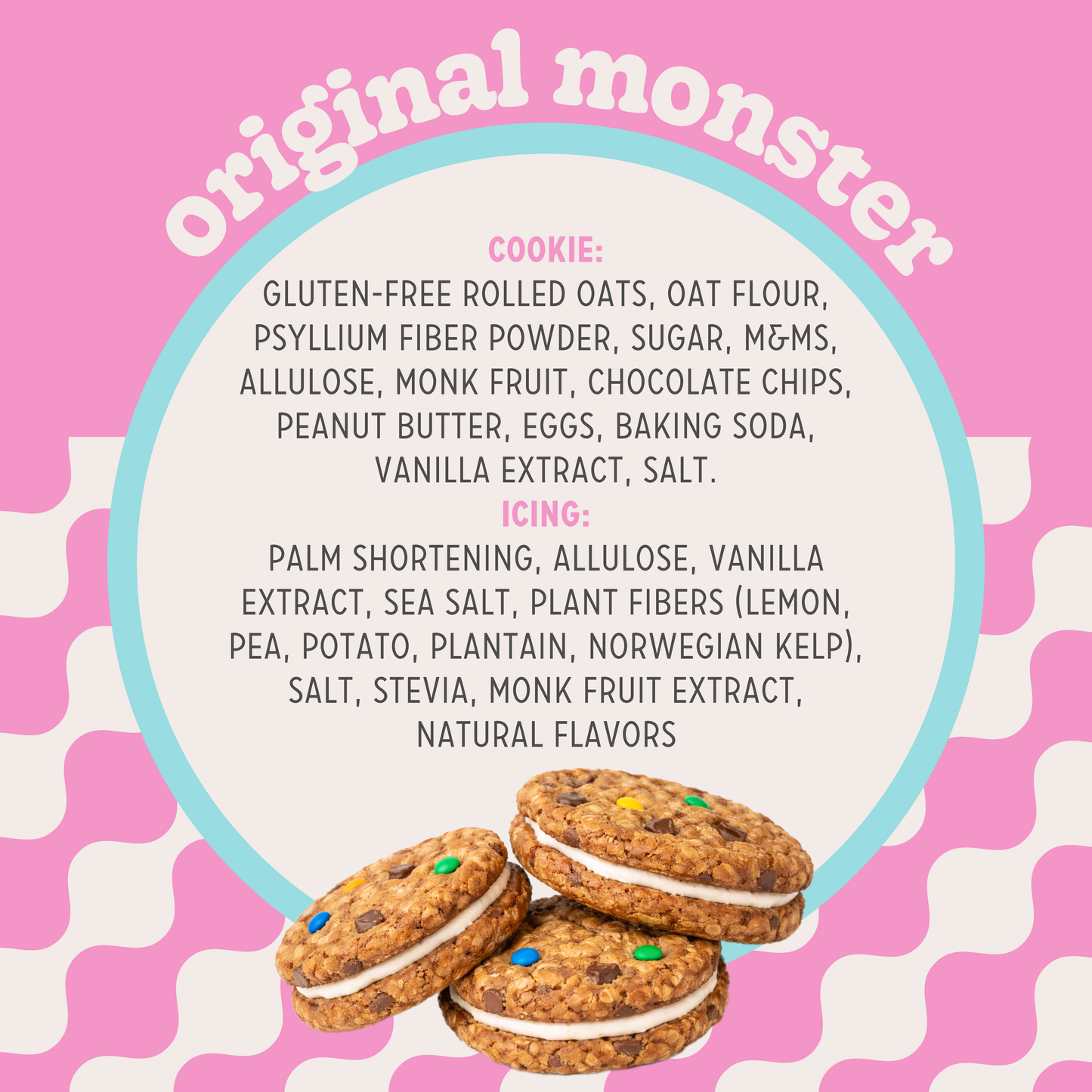 Variety Pack Cookie Sandwiches - 3 Pack
