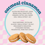 Oatmeal Cinnamon Cookie Sandwich - 3 Pack