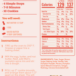 Pumpkin Spice Cookie Mix