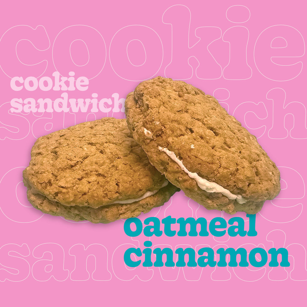 Oatmeal Cinnamon Cookie Sandwich - 3 Pack