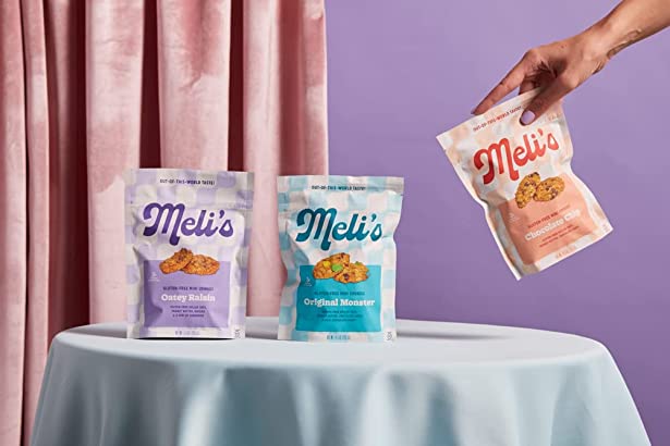 Meli's Mini Cookies - Chocolate Chip Three Pack - (3) - 4.5 oz bags per order