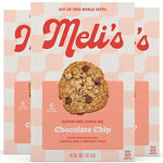 Meli’s Monster Cookies, Chocolate Chip Certified Gluten-Free Cookie Mix, Certified Gluten-Free Rolled Oats, Semi-Sweet Chocolate Chips and Chunks 16 oz Boxes (Pack of 3)
