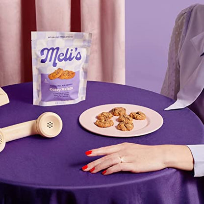 “Soft-baked Oatey Raisin Cookies – naturally gluten-free snack for home or on-the-go”
