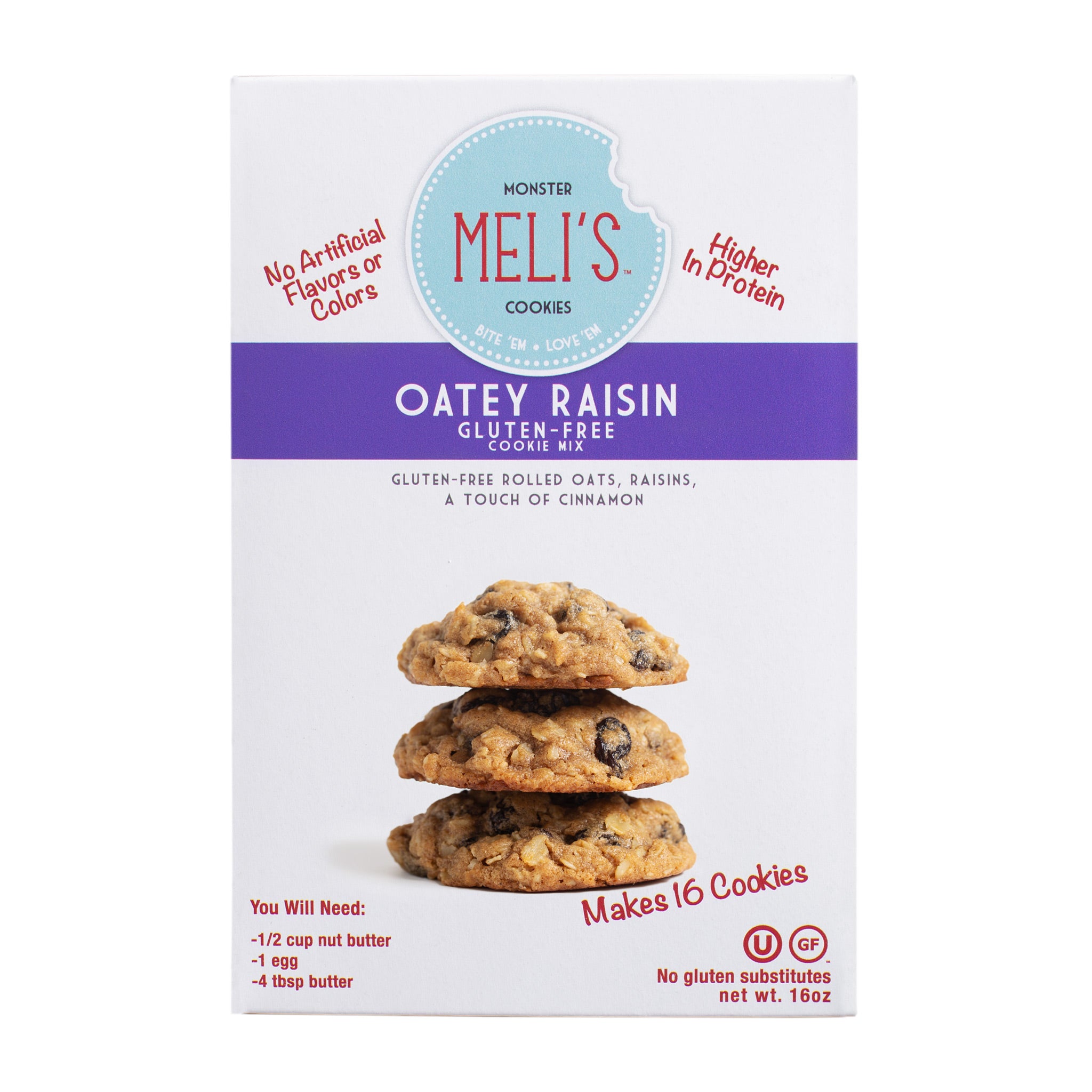 Oatey Raisin Cookie Mix 6-Pack